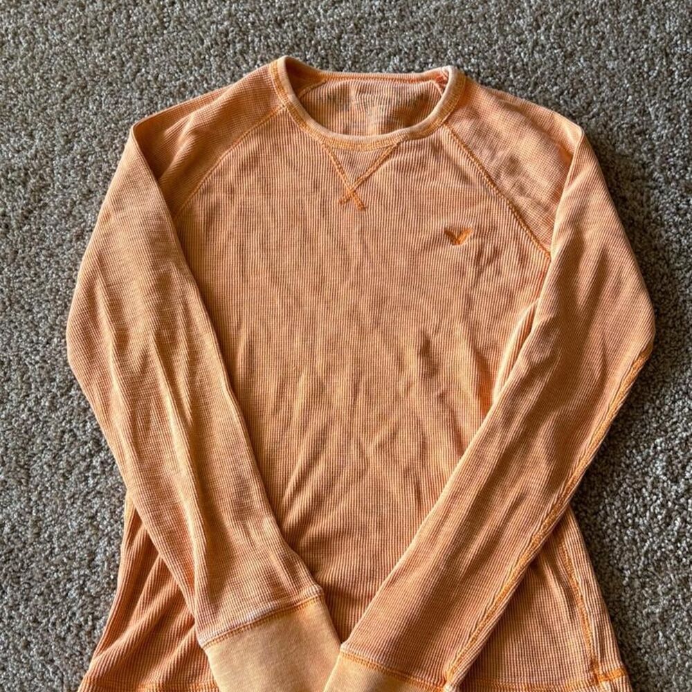 American-eagle Men's Orange Jumper